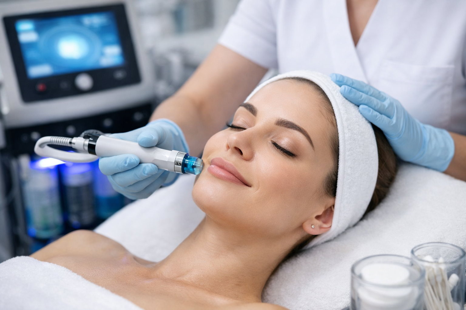 ce este hydrafacial și cum ajută tenul